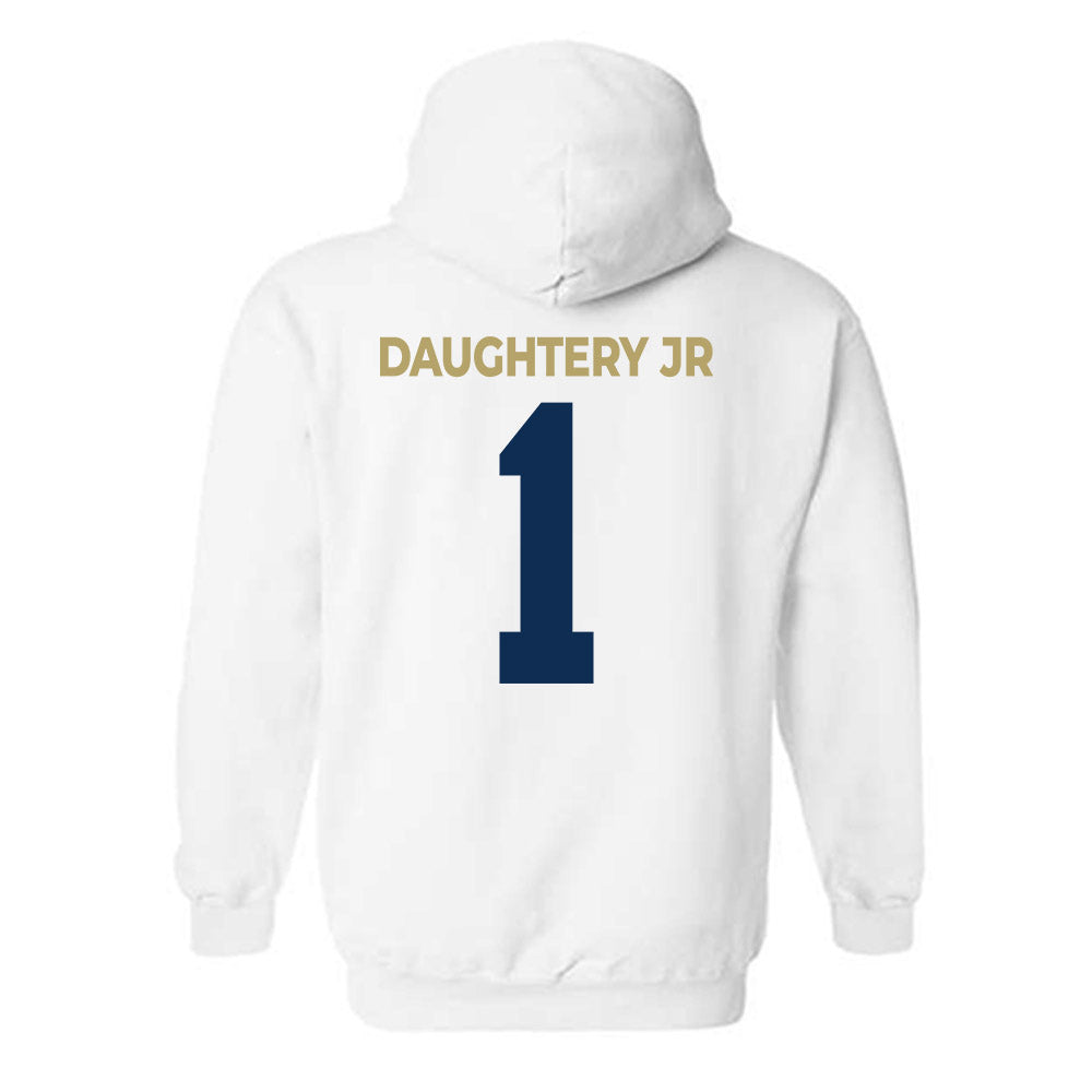 UC Davis - NCAA Men's Basketball : Carl Daughtery Jr - Classic Shersey Hooded Sweatshirt-1
