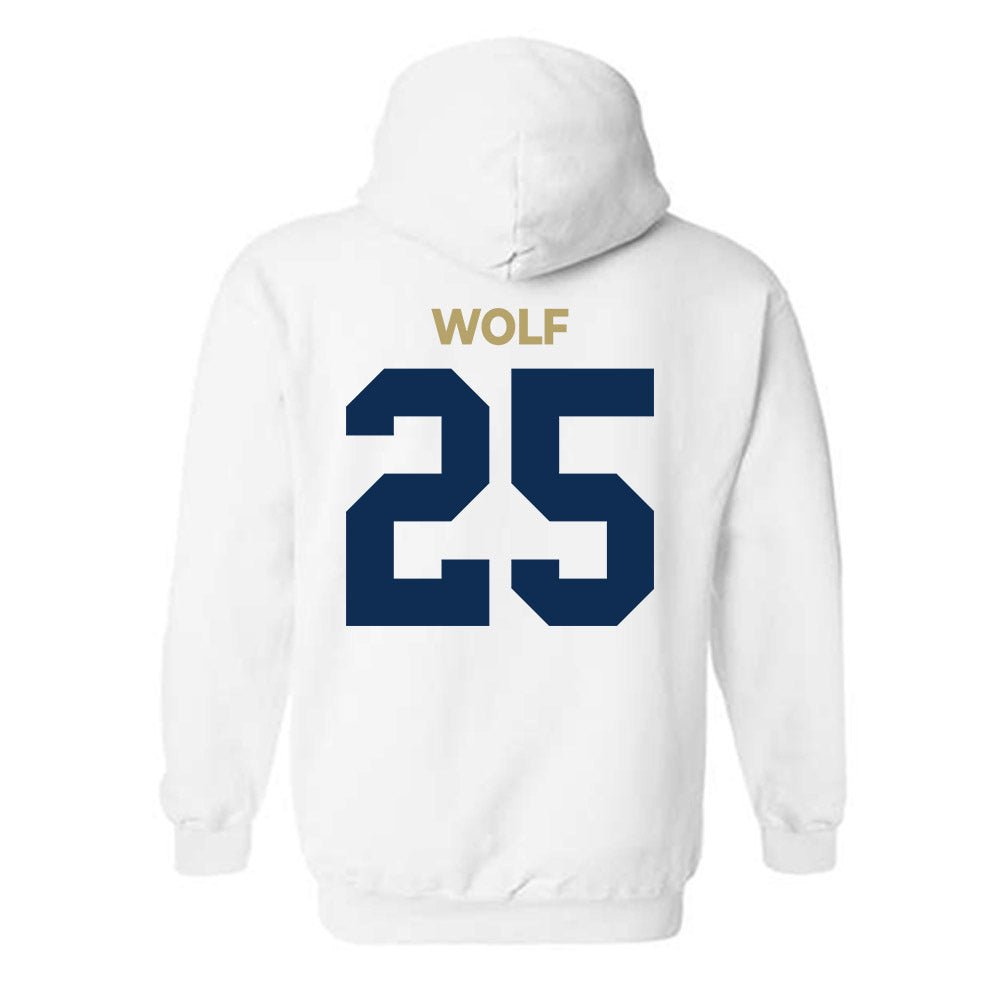 UC Davis - NCAA Men's Water Polo : Cassius Wolf - Classic Shersey Hooded Sweatshirt-1