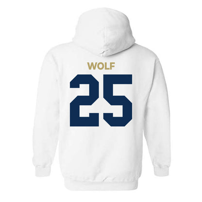 UC Davis - NCAA Men's Water Polo : Cassius Wolf - Classic Shersey Hooded Sweatshirt-1
