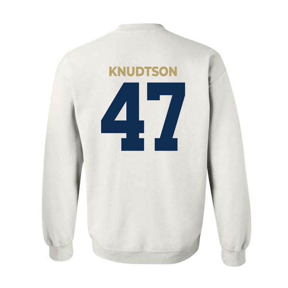UC Davis - NCAA Football : Jack Knudtson - Classic Shersey Crewneck Sweatshirt-1