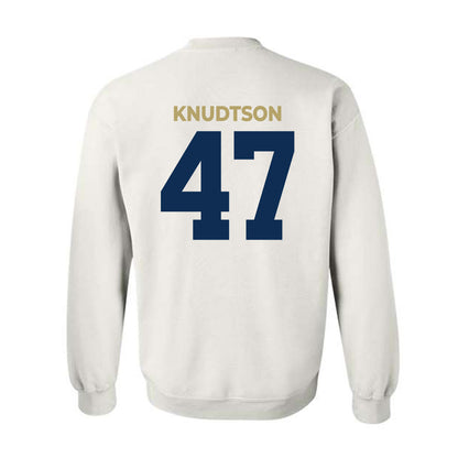 UC Davis - NCAA Football : Jack Knudtson - Classic Shersey Crewneck Sweatshirt-1
