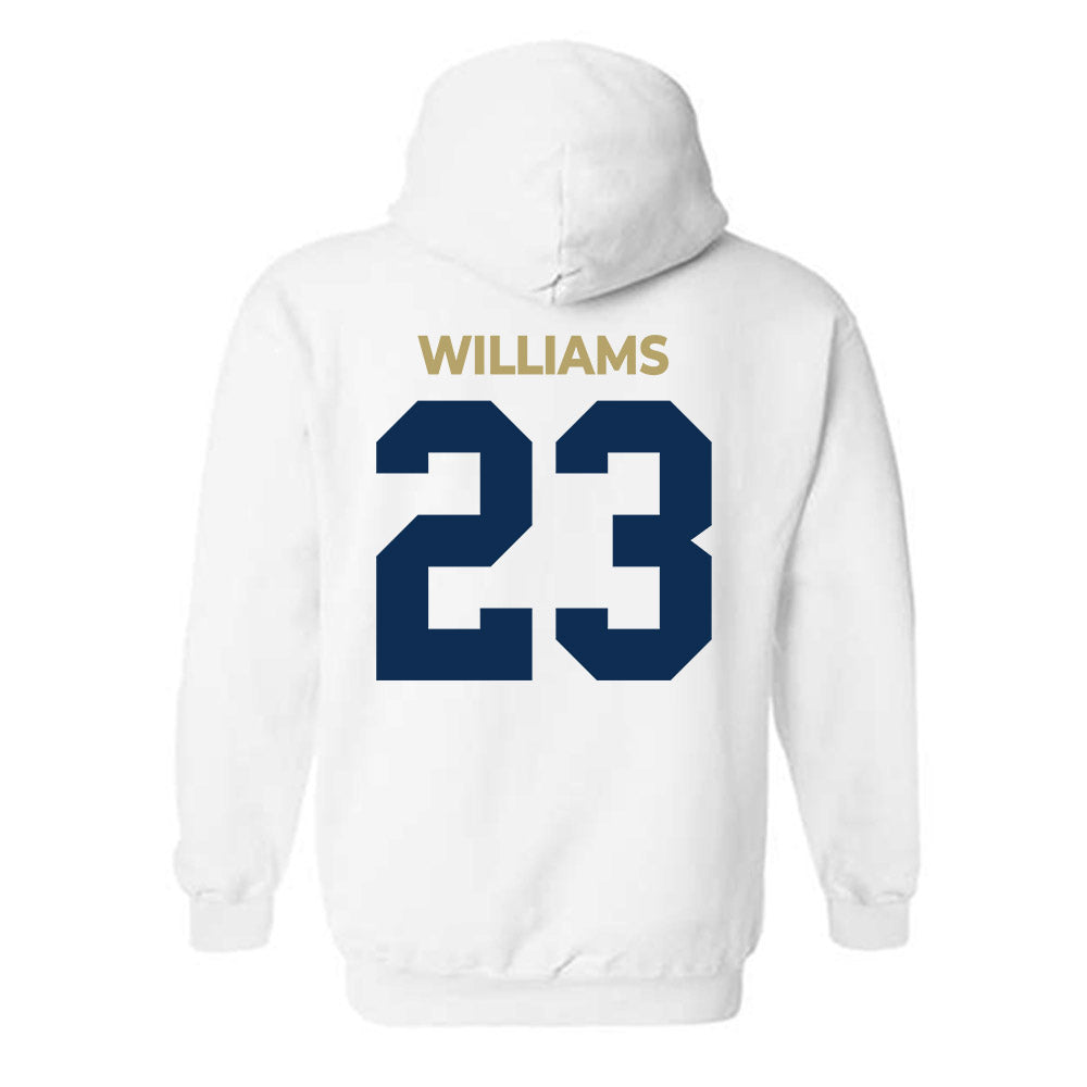 UC Davis - NCAA Football : Winston Williams - Classic Shersey Hooded Sweatshirt-1