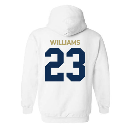 UC Davis - NCAA Football : Winston Williams - Classic Shersey Hooded Sweatshirt-1
