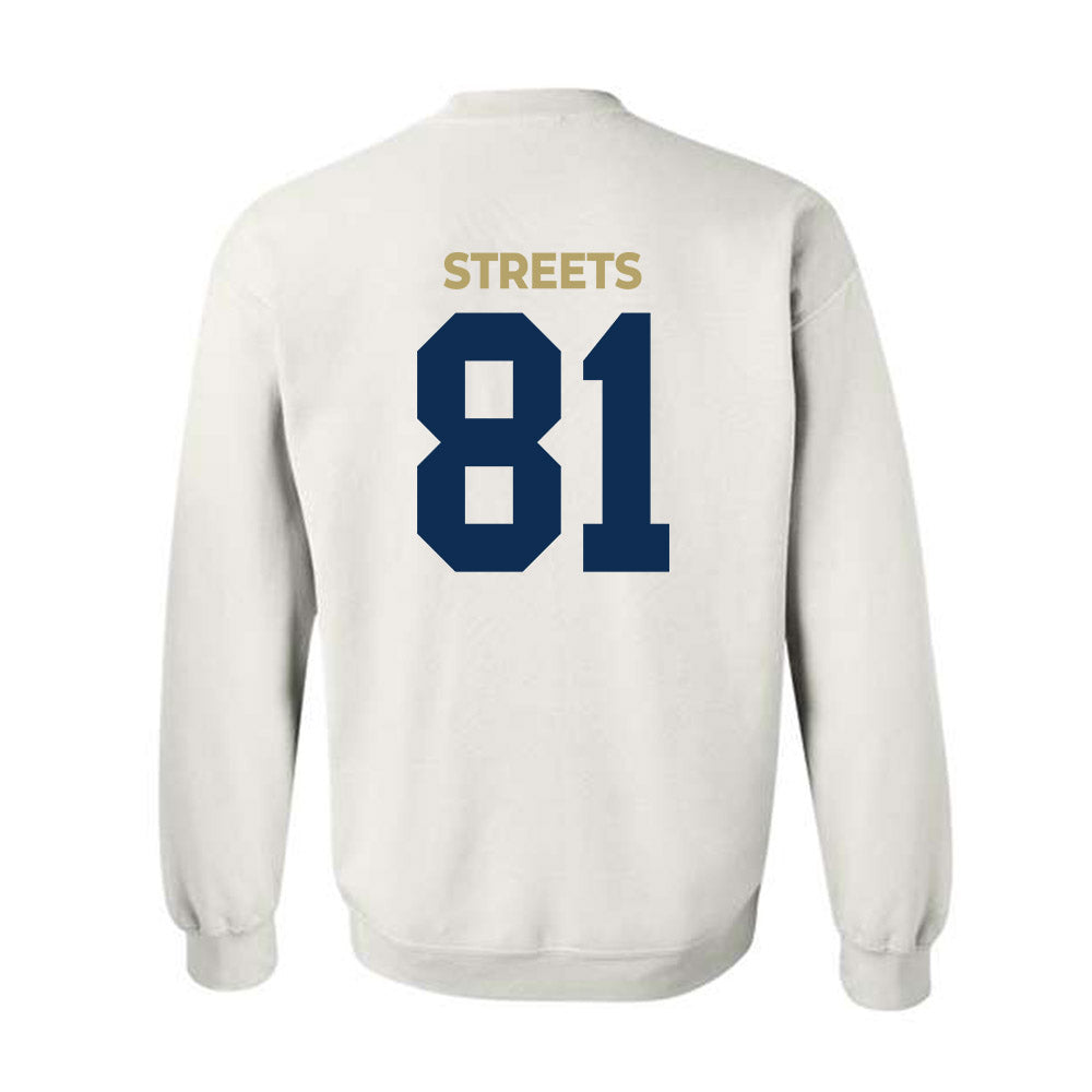 UC Davis - NCAA Football : LaDanian Streets - Classic Shersey Crewneck Sweatshirt-1