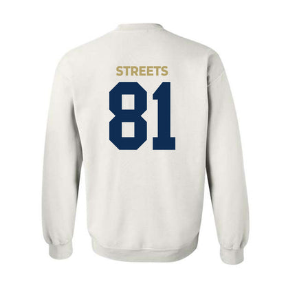 UC Davis - NCAA Football : LaDanian Streets - Classic Shersey Crewneck Sweatshirt-1