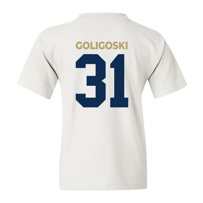 UC Davis - NCAA Football : Sam Goligoski - Classic Shersey Youth T-Shirt-1
