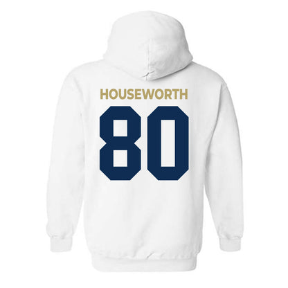 UC Davis - NCAA Football : Jake Houseworth - Classic Shersey Hooded Sweatshirt-1