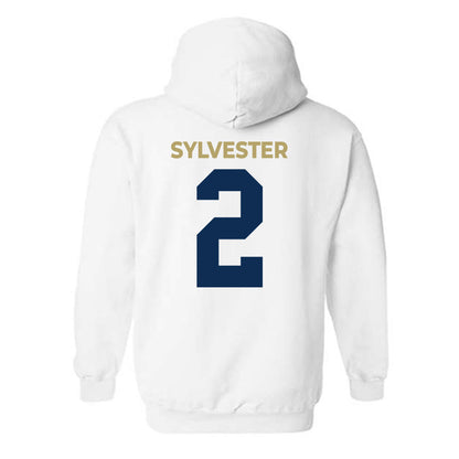 UC Davis - NCAA Football : Chauncey Sylvester - Classic Shersey Hooded Sweatshirt-1