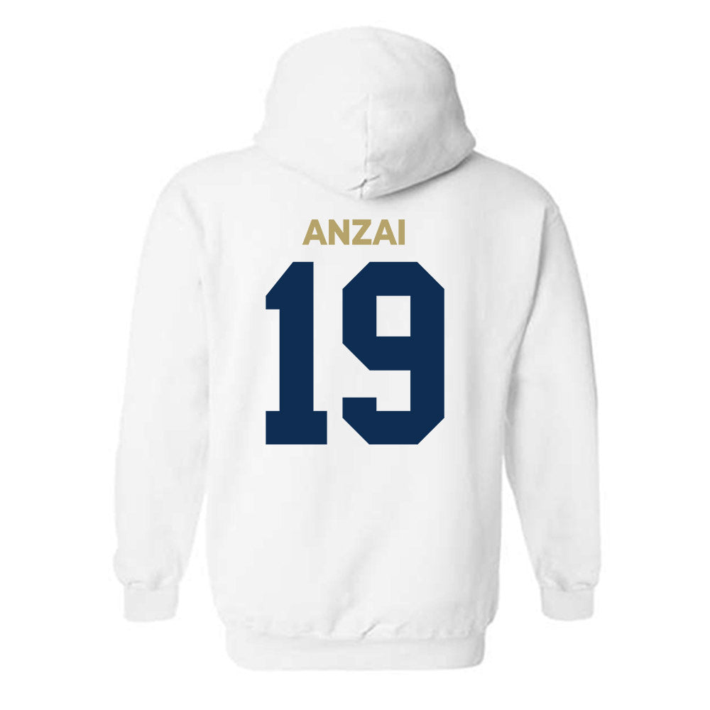 UC Davis - NCAA Baseball : Keenan Anzai - Classic Shersey Hooded Sweatshirt-1
