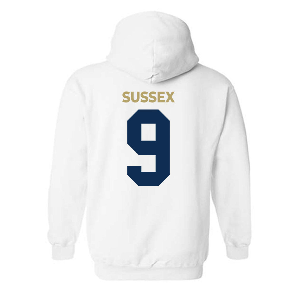 UC Davis - NCAA Women's Basketball : Avery Sussex - Classic Shersey Hooded Sweatshirt-1