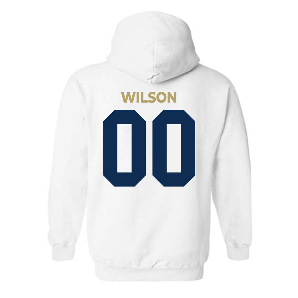 UC Davis - NCAA Men's Soccer : Mekhai Wilson - Classic Shersey Hooded Sweatshirt-1