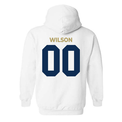 UC Davis - NCAA Men's Soccer : Mekhai Wilson - Classic Shersey Hooded Sweatshirt-1
