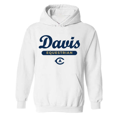 UC Davis - NCAA Equestrian : Mylea Trimble - Classic Shersey Hooded Sweatshirt-0