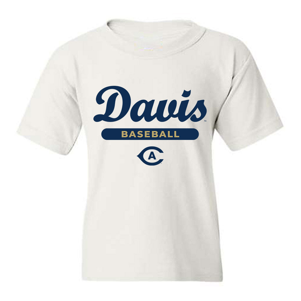 UC Davis - NCAA Baseball : Bryson Schelp - Classic Shersey Youth T-Shirt-0