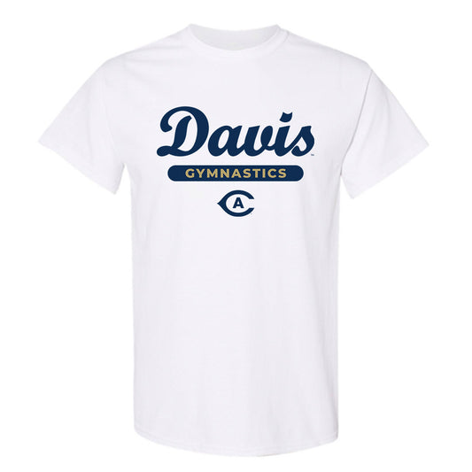 UC Davis - NCAA Women's Gymnastics : Selena Pappas - Classic Shersey T-Shirt-0