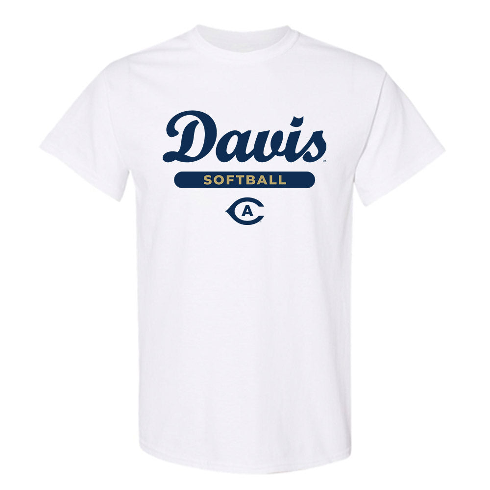 UC Davis - NCAA Softball : Alyssa Dethlefson Dethlefson - Classic Shersey T-Shirt-0