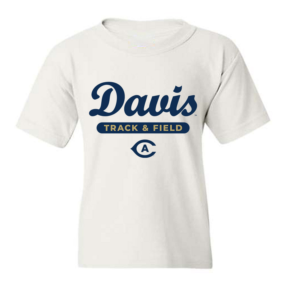 UC Davis - NCAA Men's Track & Field : Riley Leyva - Classic Shersey Youth T-Shirt-0