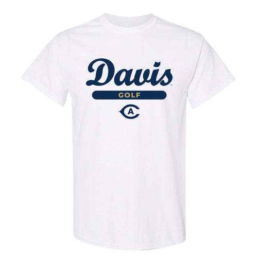 UC Davis - NCAA Men's Golf : Zhenxian Zhang - Classic Shersey T-Shirt-0