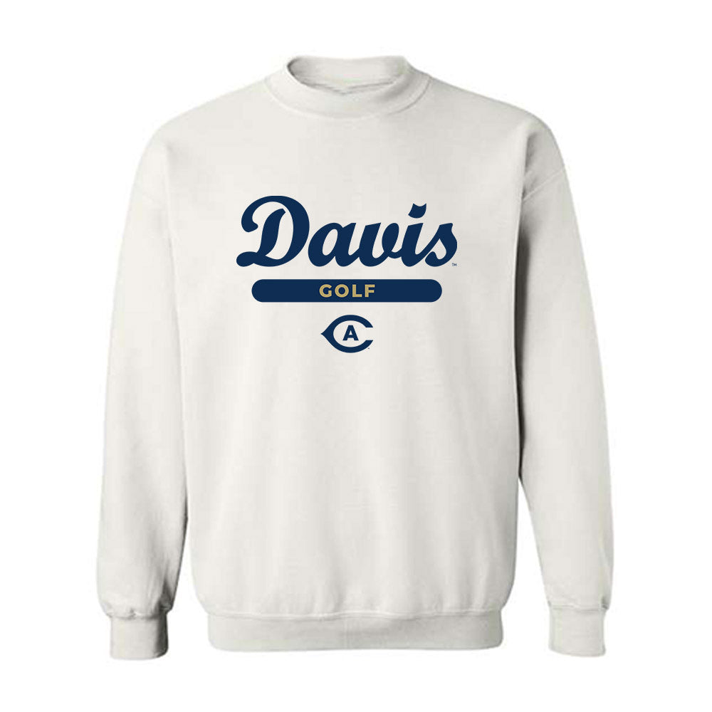 UC Davis - NCAA Men's Golf : Zhenxian Zhang - Classic Shersey Crewneck Sweatshirt-0