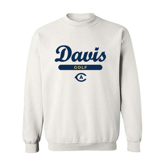 UC Davis - NCAA Men's Golf : Zhenxian Zhang - Classic Shersey Crewneck Sweatshirt-0
