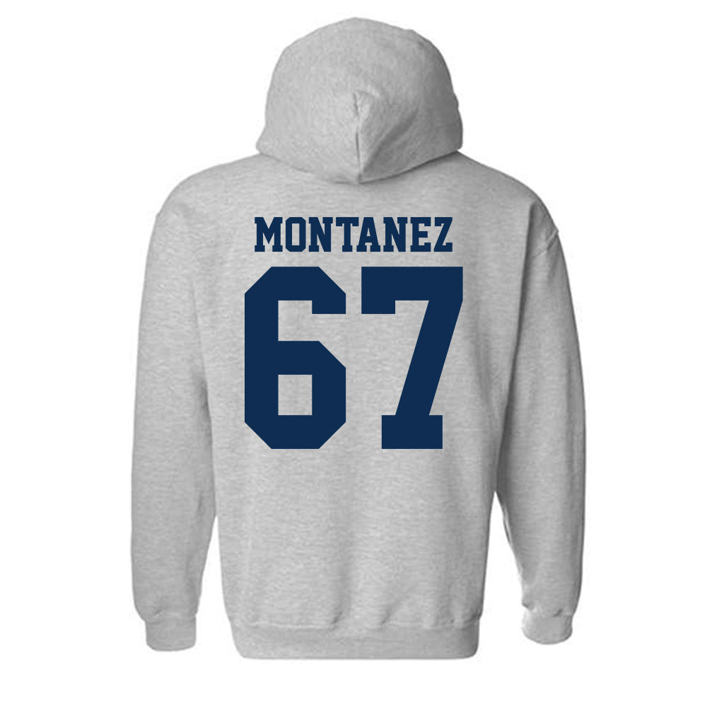 UC Davis - NCAA Football : Jayden Montanez - Classic Shersey Hooded Sweatshirt-1