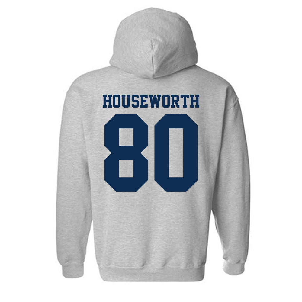 UC Davis - NCAA Football : Jake Houseworth - Classic Shersey Hooded Sweatshirt-1