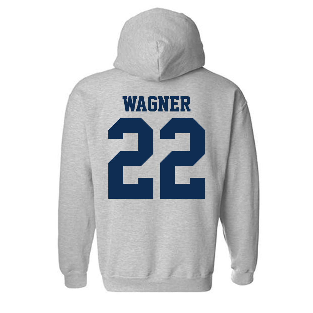 UC Davis - NCAA Women's Soccer : Courtney Wagner - Classic Shersey Hooded Sweatshirt-1