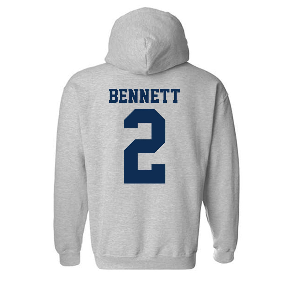UC Davis - NCAA Women's Basketball : Ryann Bennett - Classic Shersey Hooded Sweatshirt-1