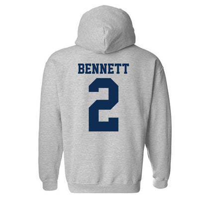 UC Davis - NCAA Women's Basketball : Ryann Bennett - Classic Shersey Hooded Sweatshirt-1