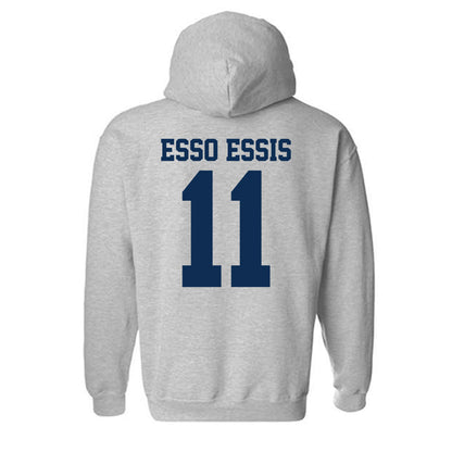 UC Davis - NCAA Men's Basketball : Ylan Esso Essis - Classic Shersey Hooded Sweatshirt-1