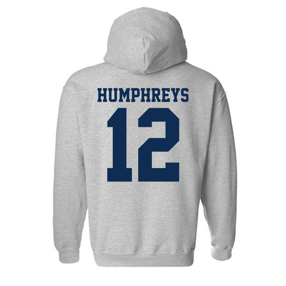 UC Davis - NCAA Women's Soccer : Summer Humphreys - Classic Shersey Hooded Sweatshirt-1