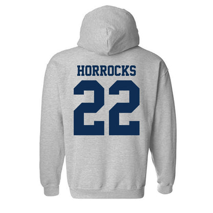 UC Davis - NCAA Women's Lacrosse : Ava Horrocks - Classic Shersey Hooded Sweatshirt-1