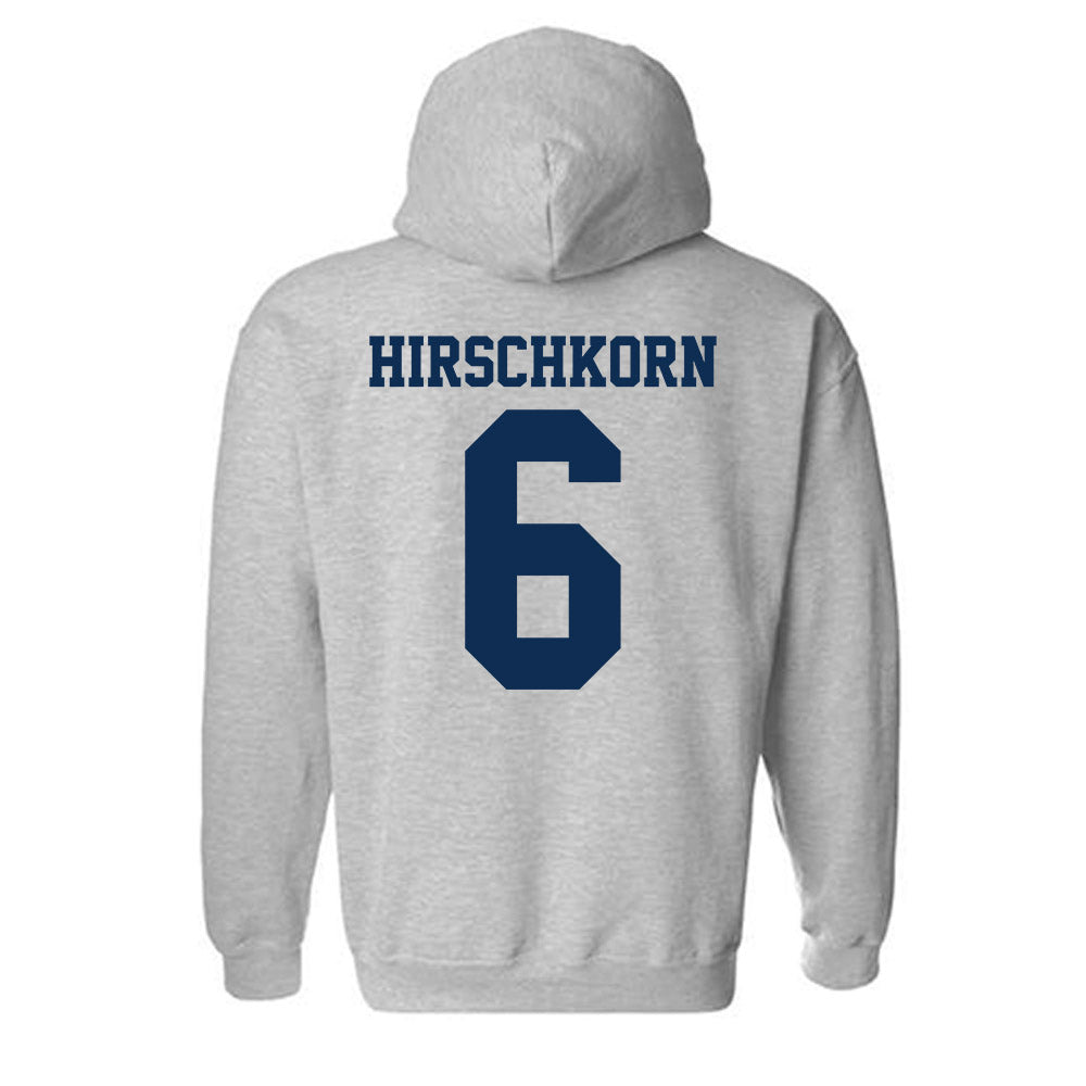UC Davis - NCAA Baseball : Houston Hirschkorn - Classic Shersey Hooded Sweatshirt-1