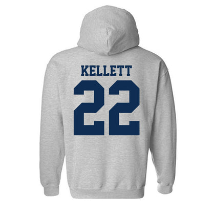 UC Davis - NCAA Men's Soccer : Caelan Kellett - Classic Shersey Hooded Sweatshirt-1