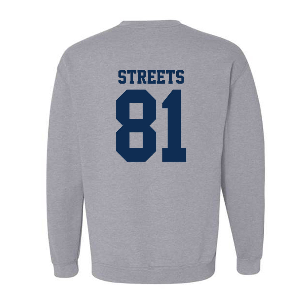 UC Davis - NCAA Football : LaDanian Streets - Classic Shersey Crewneck Sweatshirt-1