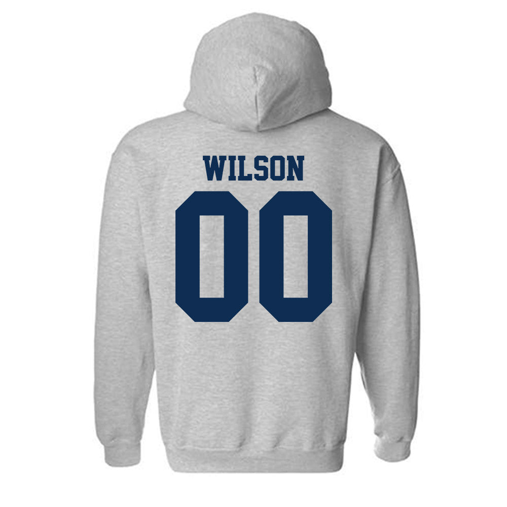 UC Davis - NCAA Men's Soccer : Mekhai Wilson - Classic Shersey Hooded Sweatshirt-1