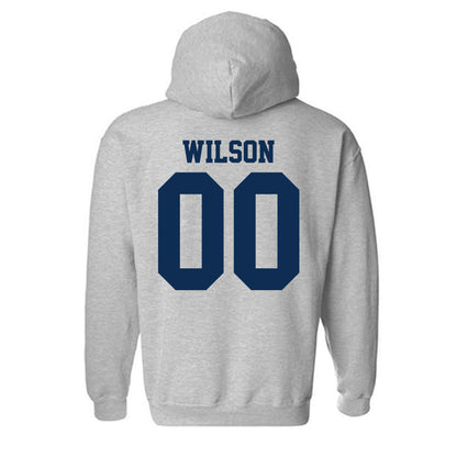 UC Davis - NCAA Men's Soccer : Mekhai Wilson - Classic Shersey Hooded Sweatshirt-1