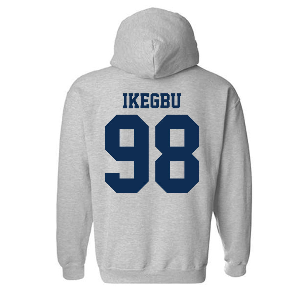 UC Davis - NCAA Football : Ike Ikegbu - Classic Shersey Hooded Sweatshirt-1