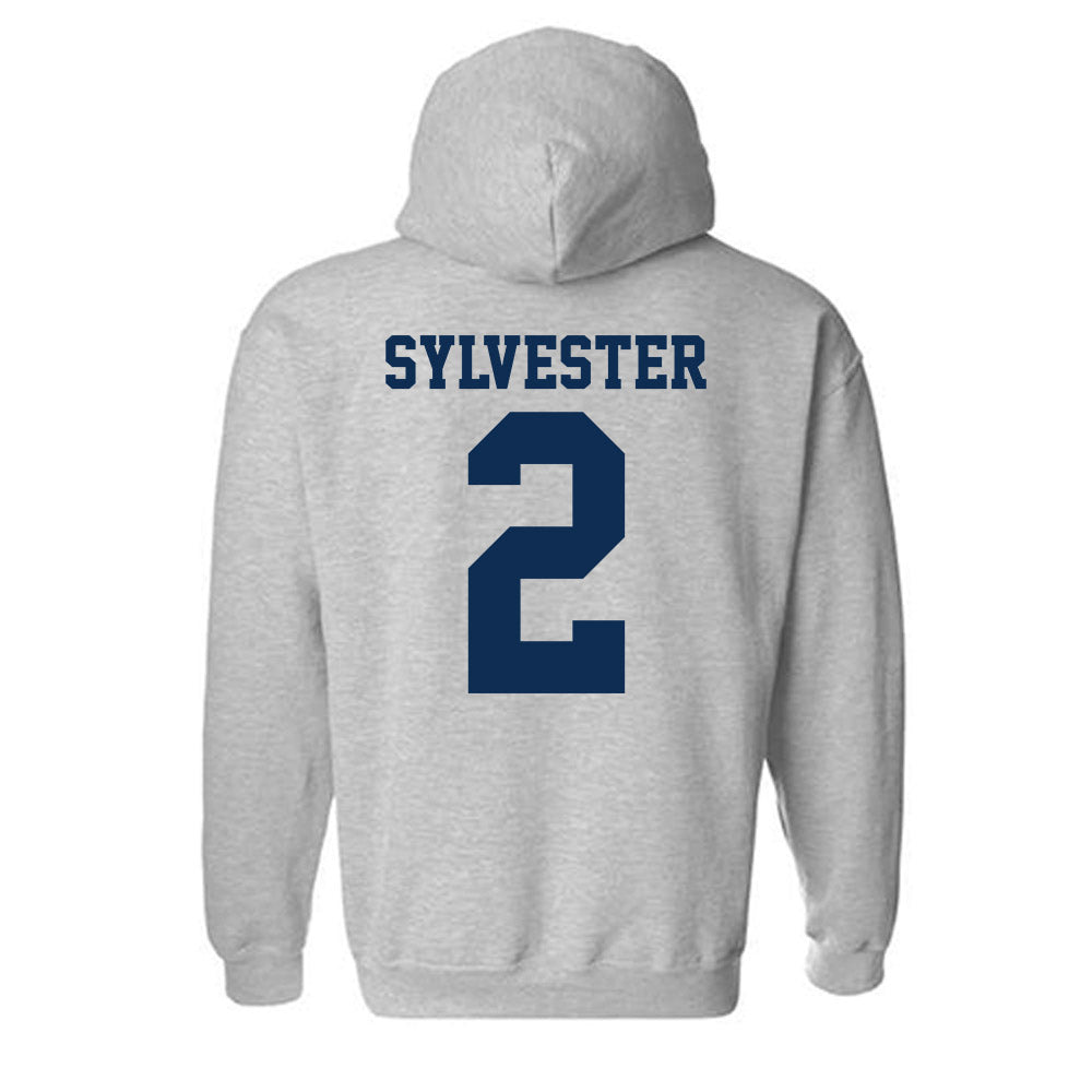 UC Davis - NCAA Football : Chauncey Sylvester - Classic Shersey Hooded Sweatshirt-1