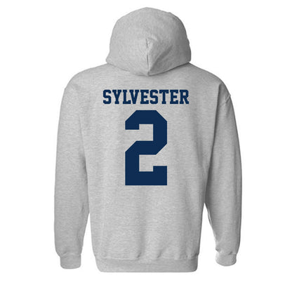 UC Davis - NCAA Football : Chauncey Sylvester - Classic Shersey Hooded Sweatshirt-1