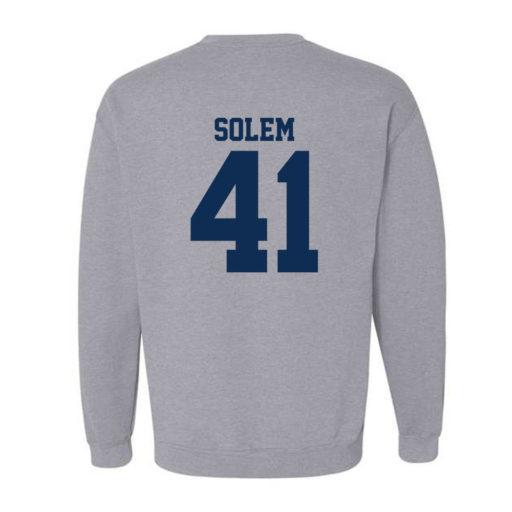 UC Davis - NCAA Baseball : Eli Solem - Classic Shersey Crewneck Sweatshirt-1
