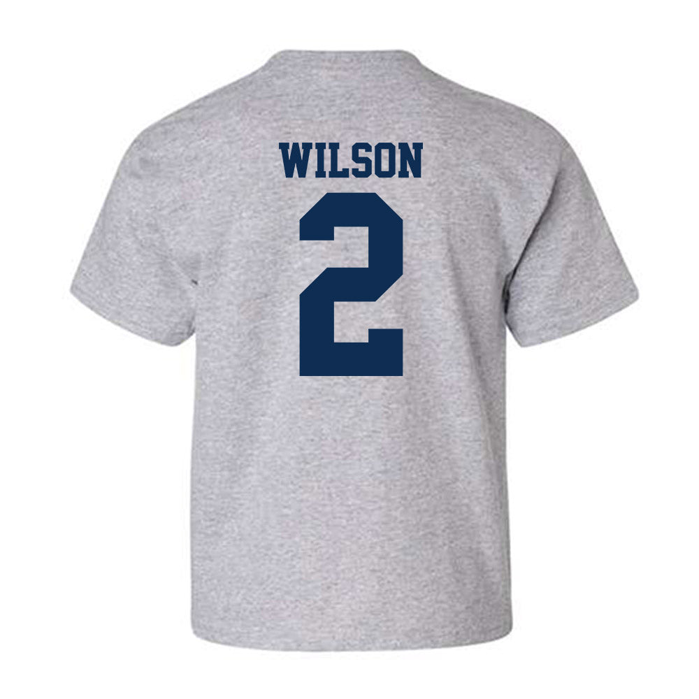 UC Davis - NCAA Men's Basketball : Marcus Wilson - Classic Shersey Youth T-Shirt-1