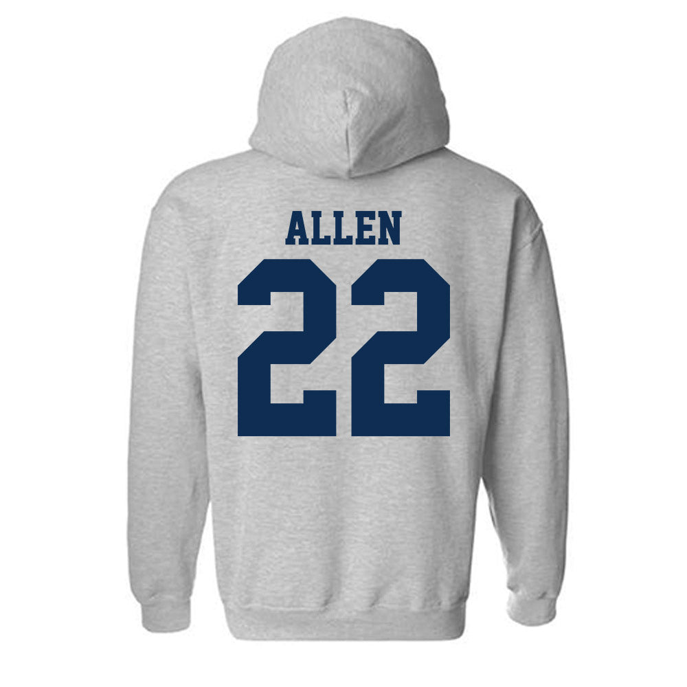UC Davis - NCAA Football : Charlie Allen - Classic Shersey Hooded Sweatshirt-1