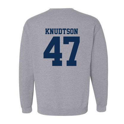 UC Davis - NCAA Football : Jack Knudtson - Classic Shersey Crewneck Sweatshirt-1