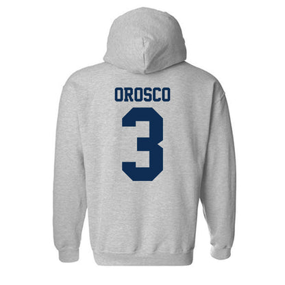 UC Davis - NCAA Men's Soccer : Diego Orosco - Classic Shersey Hooded Sweatshirt-1