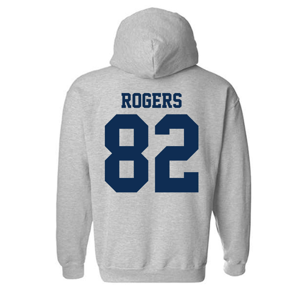 UC Davis - NCAA Football : Jordan Rogers - Classic Shersey Hooded Sweatshirt-1