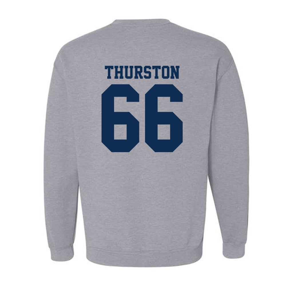 UC Davis - NCAA Football : Jezniah Thurston - Classic Shersey Crewneck Sweatshirt-1