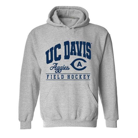 UC Davis - NCAA Women's Field Hockey : Elle Louise Kocmond - Classic Shersey Hooded Sweatshirt-0