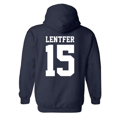 UC Davis - NCAA Women's Basketball : Sophie Lentfer - Classic Shersey Hooded Sweatshirt-1