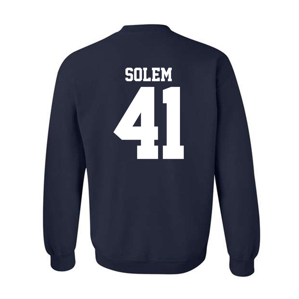 UC Davis - NCAA Baseball : Eli Solem - Classic Shersey Crewneck Sweatshirt-1